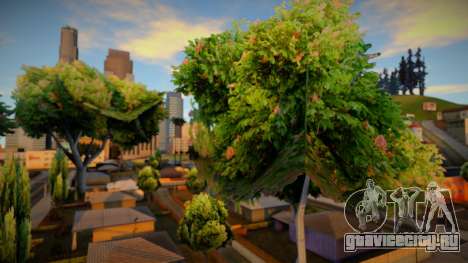 New [LQ] Vegetation Новая растительность для GTA San Andreas