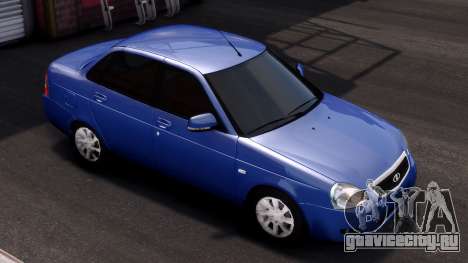 Lada Priora Blue для GTA 4