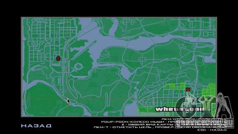 Green Map для GTA San Andreas