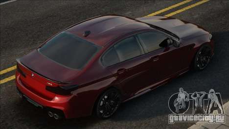 BMW M5 F90 Red для GTA San Andreas