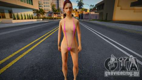 Девушка Сиджея в бикини 8 для GTA San Andreas