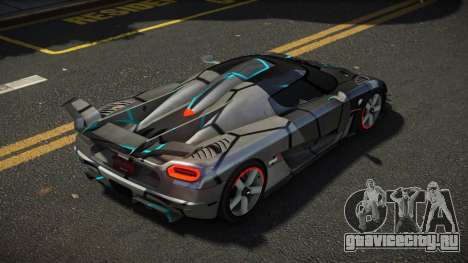 Koenigsegg Agera One G-Sport S9 для GTA 4