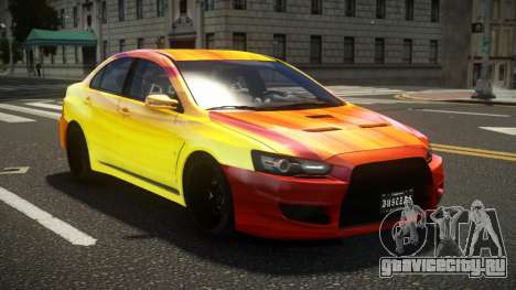 Mitsubishi Lancer Evo X S-Tune S12 для GTA 4