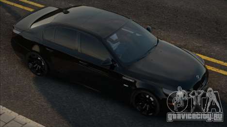 BMW M5 E60 Black для GTA San Andreas