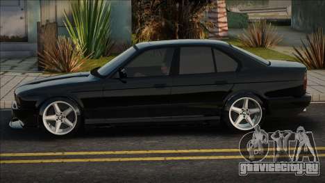 BMW 525I E34 1992 Black для GTA San Andreas