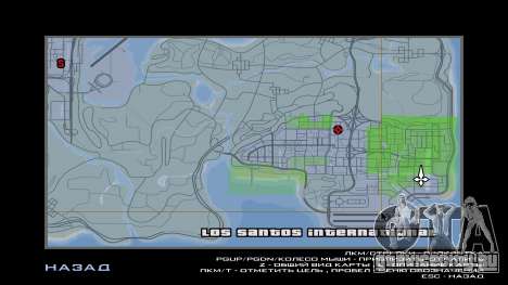 Прозрачная карта для GTA San Andreas
