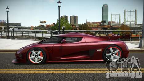 Koenigsegg Agera One G-Sport для GTA 4