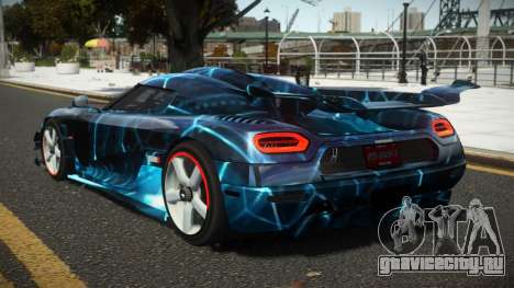 Koenigsegg Agera One G-Sport S8 для GTA 4