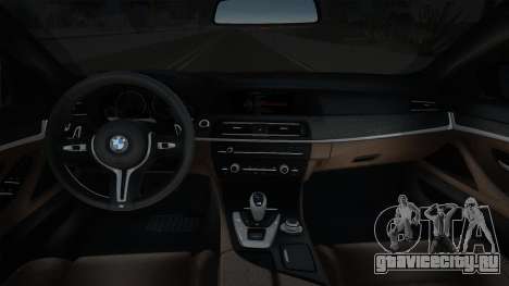 BMW M5 F10 Вешневая для GTA San Andreas