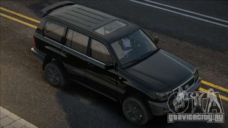 Toyota Land Cruiser 100 [Black] для GTA San Andreas