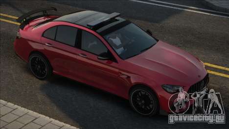 Mercedes-Benz E63 S W213 Red для GTA San Andreas