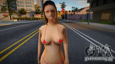 Девушка Сиджея в бикини 4 для GTA San Andreas