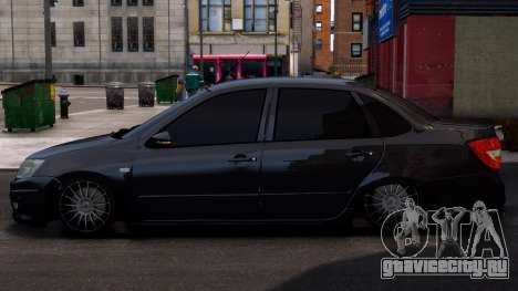 Lada Granta Sport Black для GTA 4