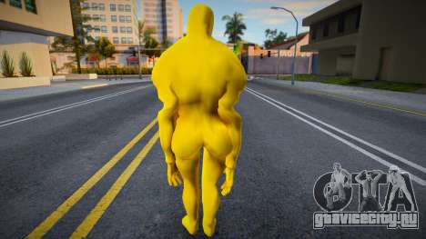 Among Us Imposter Musculosos Yellow для GTA San Andreas