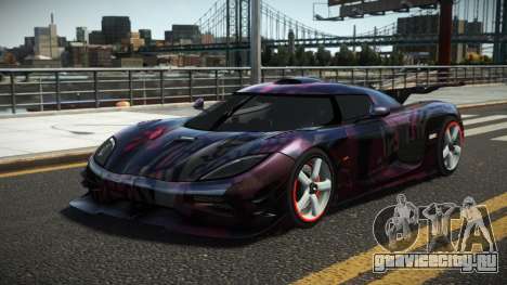 Koenigsegg Agera One G-Sport S10 для GTA 4