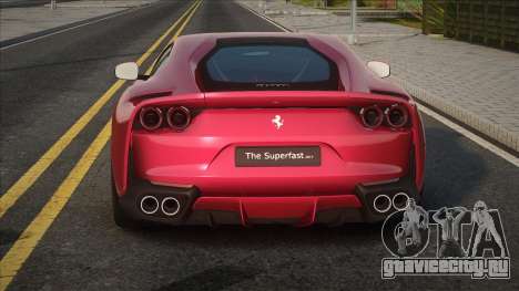 Ferrari 812 Superfast [Red Edition] для GTA San Andreas