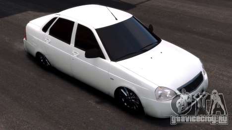 Lada Priora White Ver для GTA 4