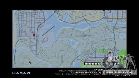 Прозрачная карта для GTA San Andreas