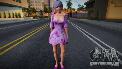 DOAXVV Shizuku - Flower Dress для GTA San Andreas