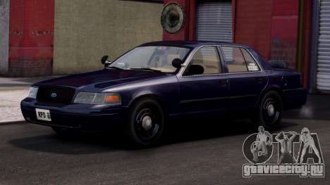 Ford Crown Victoria Police LV1 FBI для GTA 4