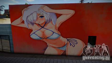 Anime Girl Wall Art pt. 2 для GTA San Andreas