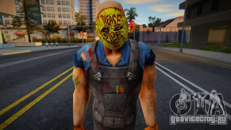 Character from Manhunt v22 для GTA San Andreas