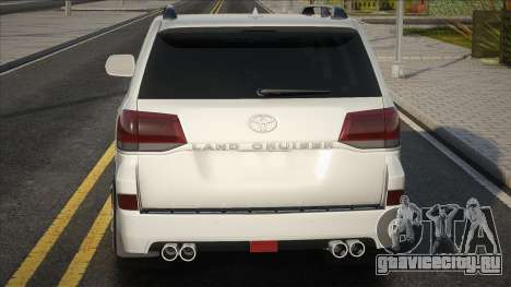 Toyota Land Cruiser 200 [White] для GTA San Andreas
