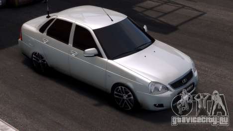 Lada Priora Silver для GTA 4