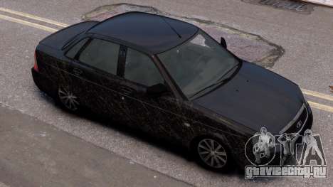 Lada Priora [Black ver] для GTA 4