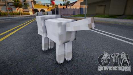 Minecraft Lobo v1 для GTA San Andreas