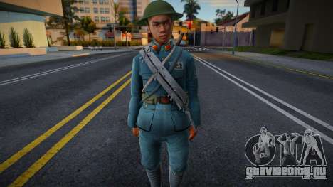 WW2 Chinese Soldier v1 для GTA San Andreas