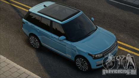Range Rover SVA [Blue] для GTA San Andreas