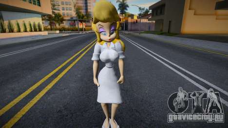 Hello Nurse de The Animaniacs Uniforme Blanco для GTA San Andreas
