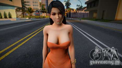 Momiji Orange Dress для GTA San Andreas