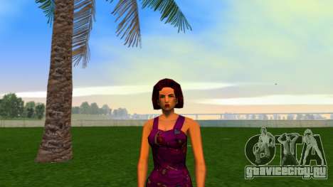 Mercedes (IGMerc2) Upscaled Ped для GTA Vice City