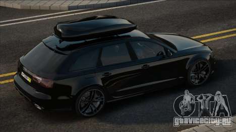 Audi RS6 Avant [Black] для GTA San Andreas