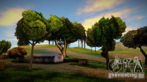 New LQ Vegetation Новая Растительность для GTA San Andreas