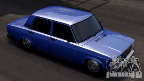 Vaz 2107 Blue для GTA 4