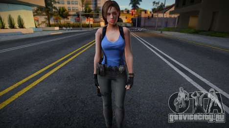 Jill Valentine [RE3 Remake Style] для GTA San Andreas