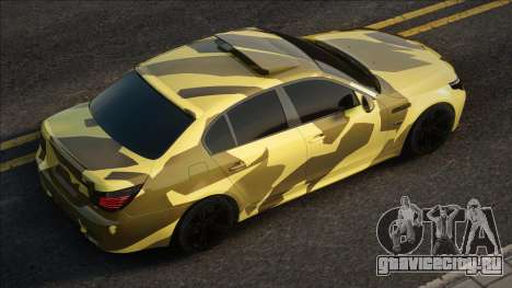 BMW M5 E60 [Yellow] для GTA San Andreas