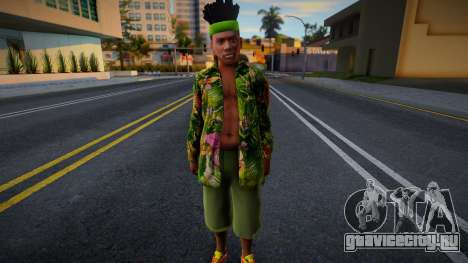 [HQ] Afro grove member для GTA San Andreas