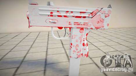 Uzi White Version для GTA San Andreas