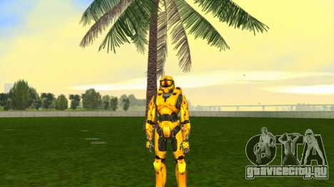 Master Chief Yellow для GTA Vice City