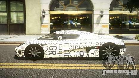 Koenigsegg CCX LE-R S1 для GTA 4