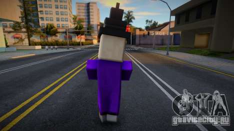 Minecraft La Bruja Skin для GTA San Andreas