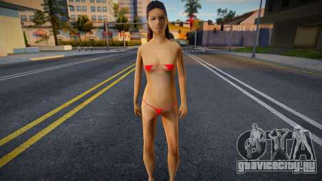 Девушка Сиджея в бикини 13 для GTA San Andreas