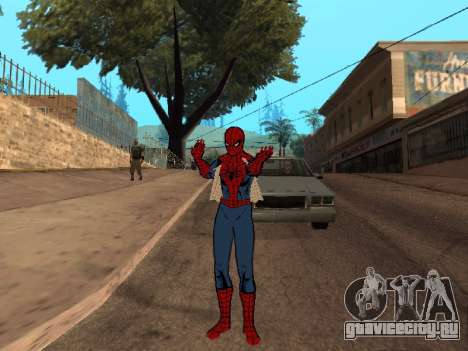 SPIDER-MAN (JOHN ROMITA SR COMICBOOK STYLE) для GTA San Andreas