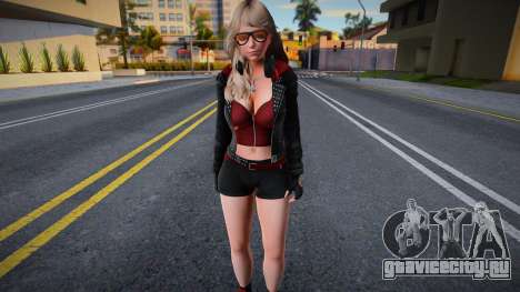 DOAXVV Amy - Crow Star Outfit v3 для GTA San Andreas