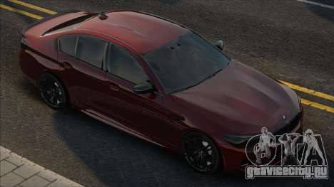 BMW M5 F90 Red для GTA San Andreas