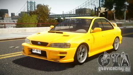 Subaru Impreza GC8 для GTA 4